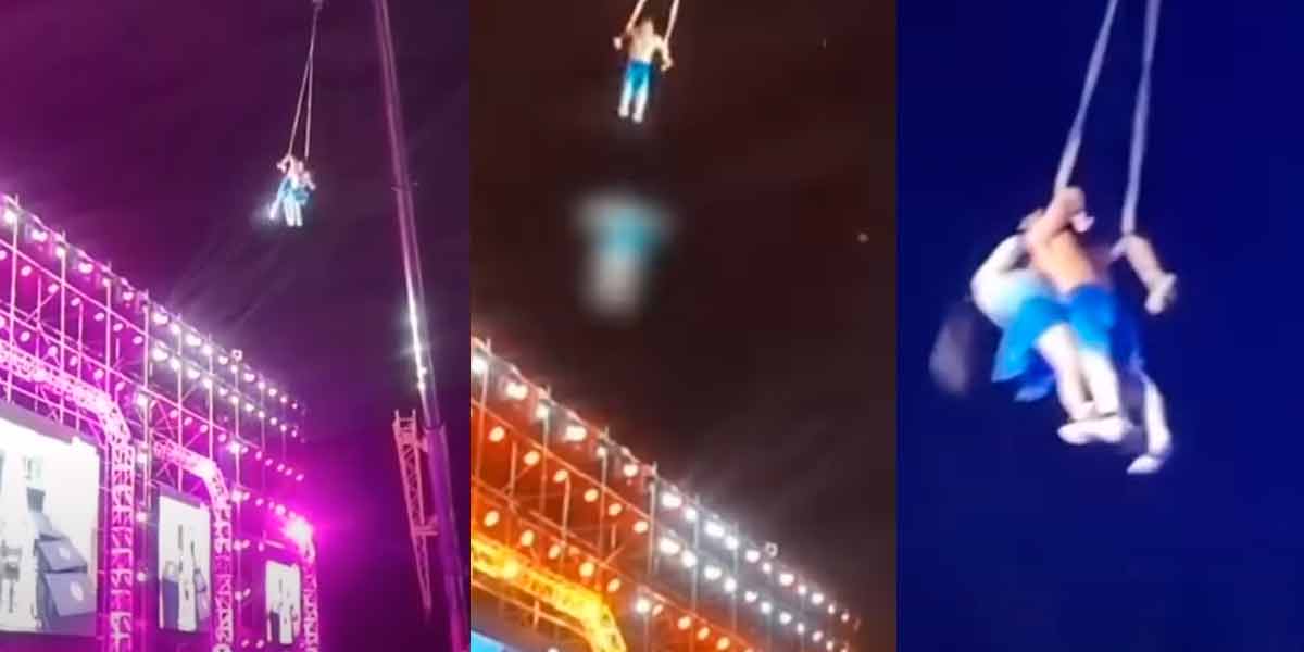 the couple's circus case; That single 'moment'