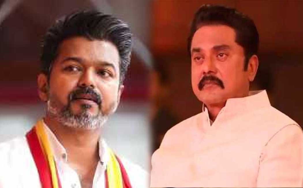 Actor Sarathkumar condemn Everybody speaks Hindi in Vijay's house