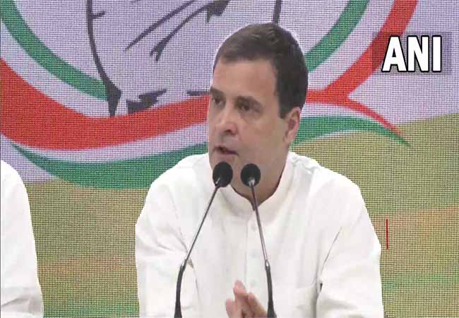 congress leader rahul gandhi mp pressmeet at delhi