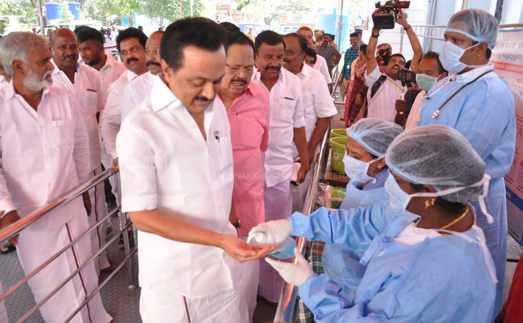 Corona safety arrangements at Tamilnadu assembly