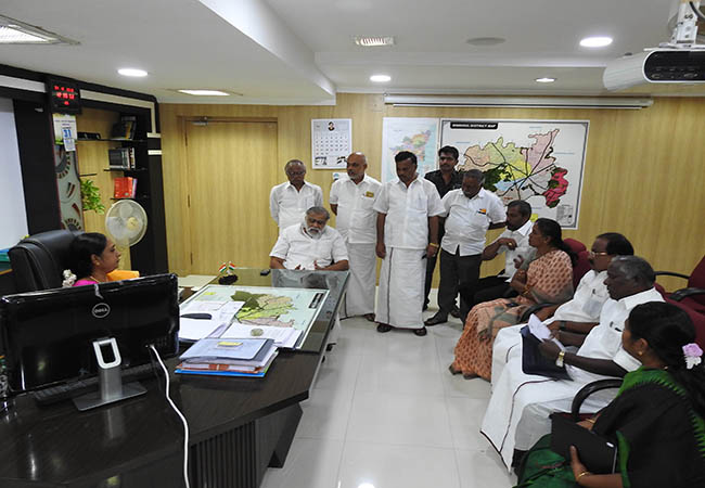 dindigul district local body election i periyasamy