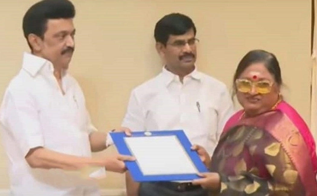 actress vanisri get his property through cm stalin new scheme
