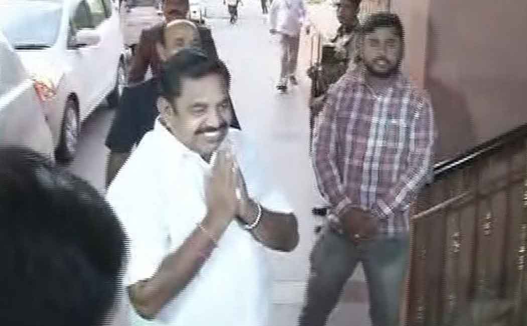 edappadi tomorrow morning goes to Delhi