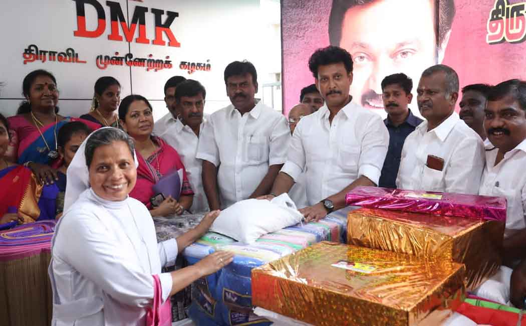 Kalaignar Birthday! Minister Anbil Mahesh who provided welfare assistance!