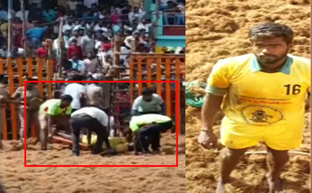 Palamedu Jallikattu; Arvindhan, who was in third place, was passed away