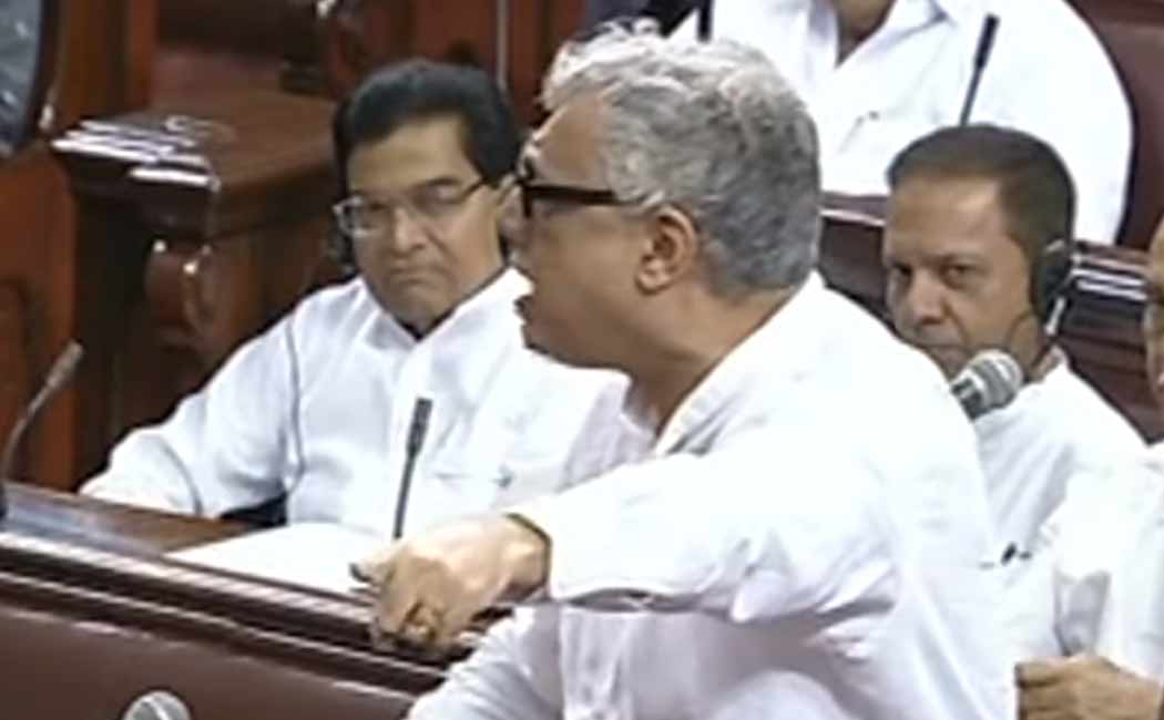 MP Derek O'Brien has also been suspended parliament monsoon session