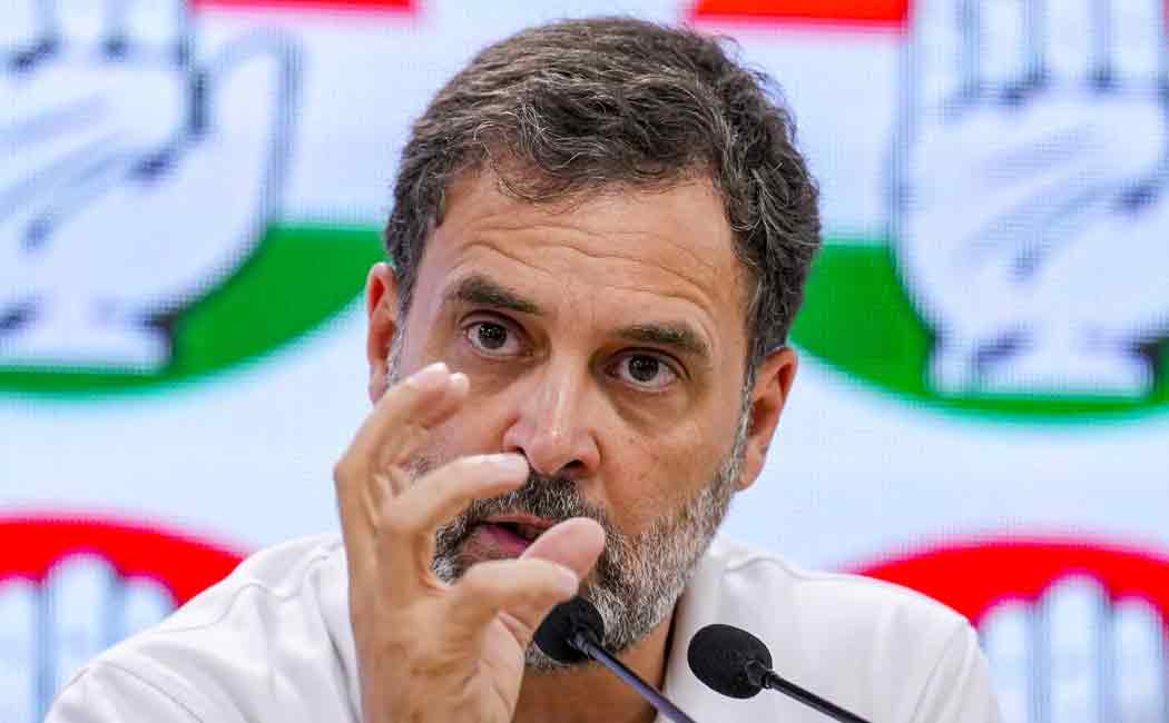 “The 33% quota bill was introduced out of fear” – Rahul Gandhi