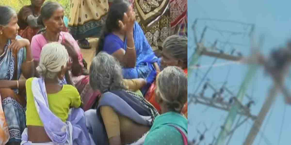 Employee incident by electrocution during maintenance work-Relatives fight