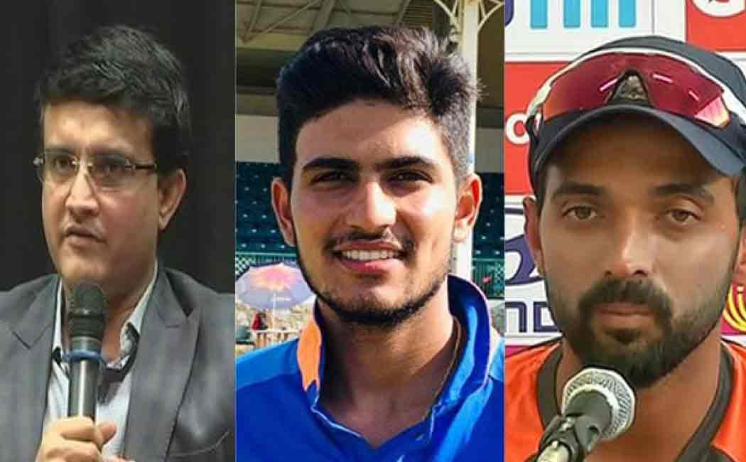 gangulu tweet about team india's squad for westindies series