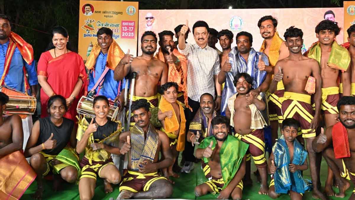 'Chennai Sangamam-Namma Uru Festival' - The Chief Minister praises the artists!