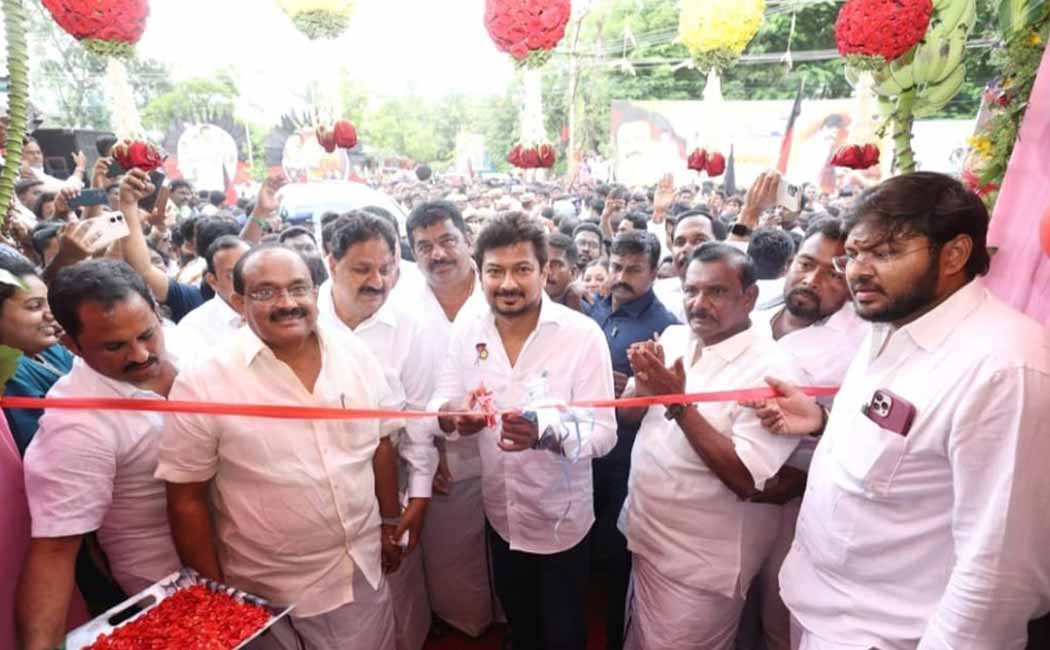 A library for the constituency says Minister Udhayanidhi Stalin