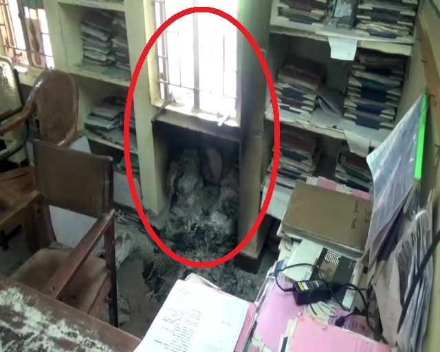 Virudhunagar SB Office documents burned -The act of blundering the fire and burning fire!