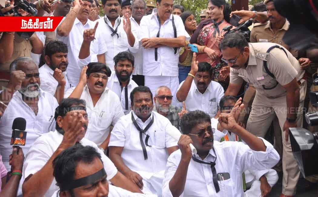 Jail sentence for Rahul Gandhi; Tamil Nadu Congress train strike