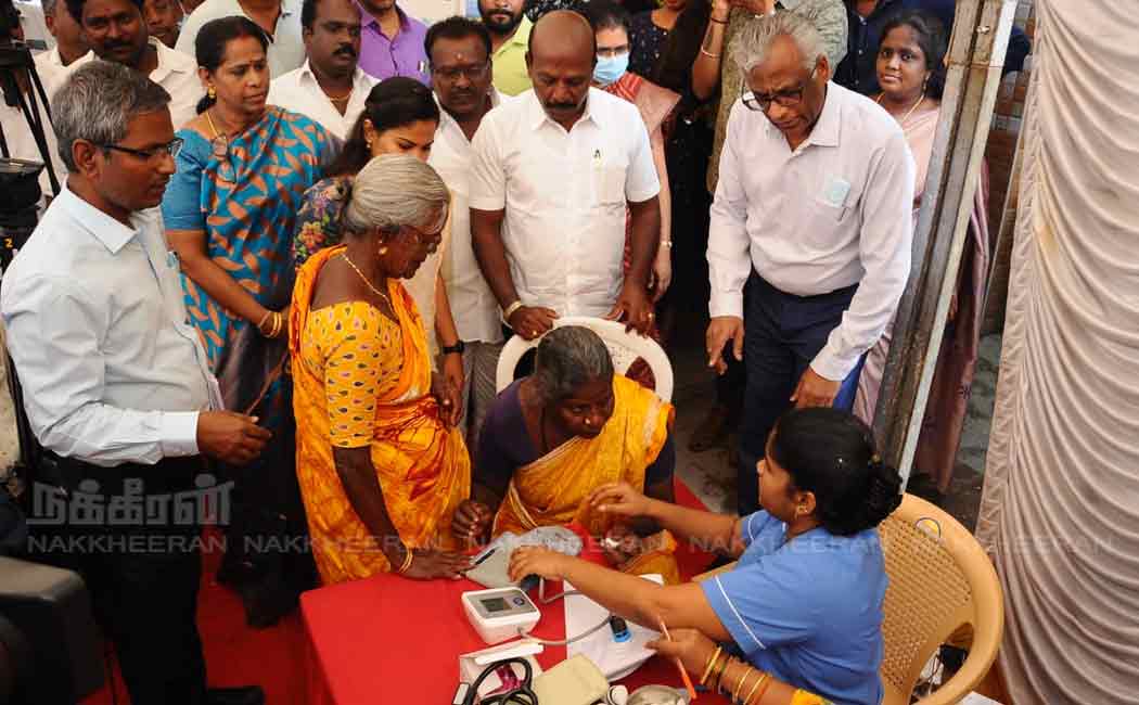 minister subramaniyan launched fever prevent special camp