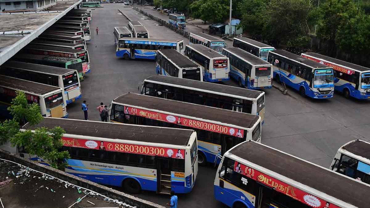 'Transport Corporations Strike' -Anna Unionfor Tamil Nadu Govt