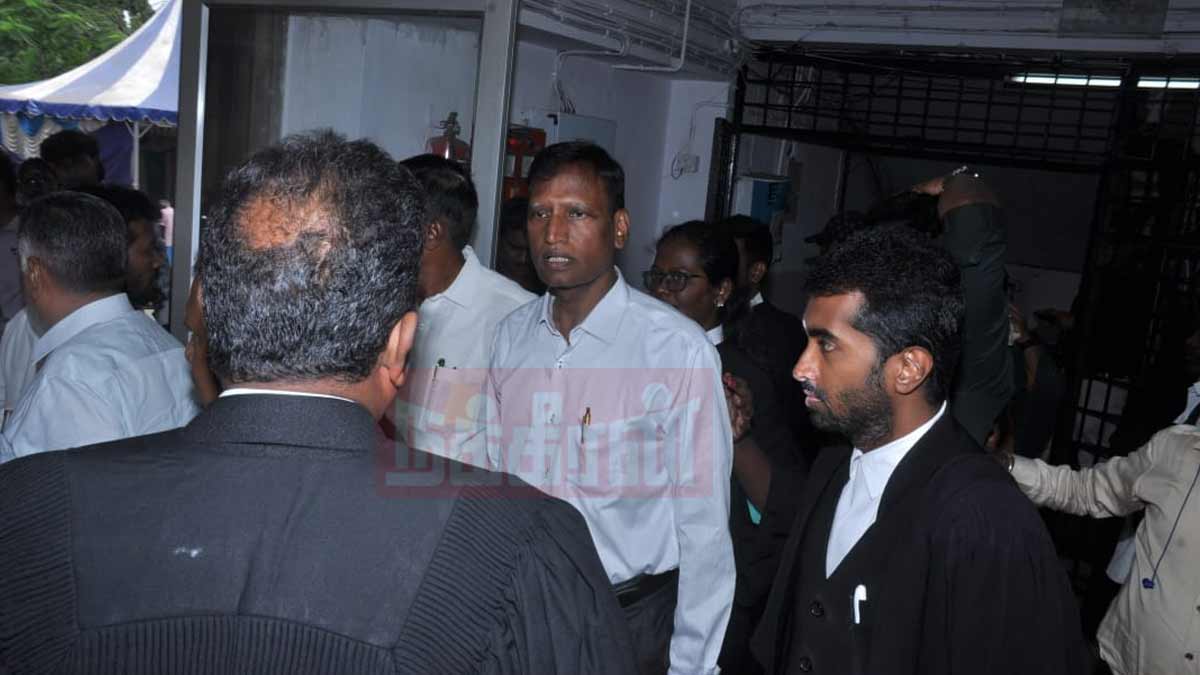 Gutka Affair; C. Vijayabaskar in person (Photos)