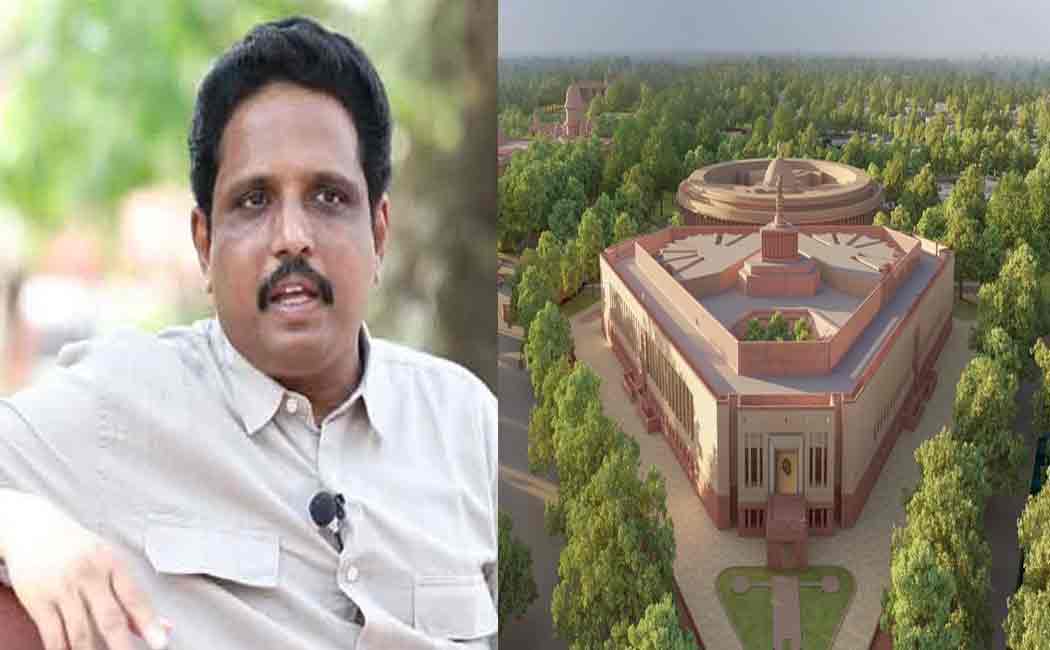 MP Su Venkatesan who went to the new Parliament; Shock interview