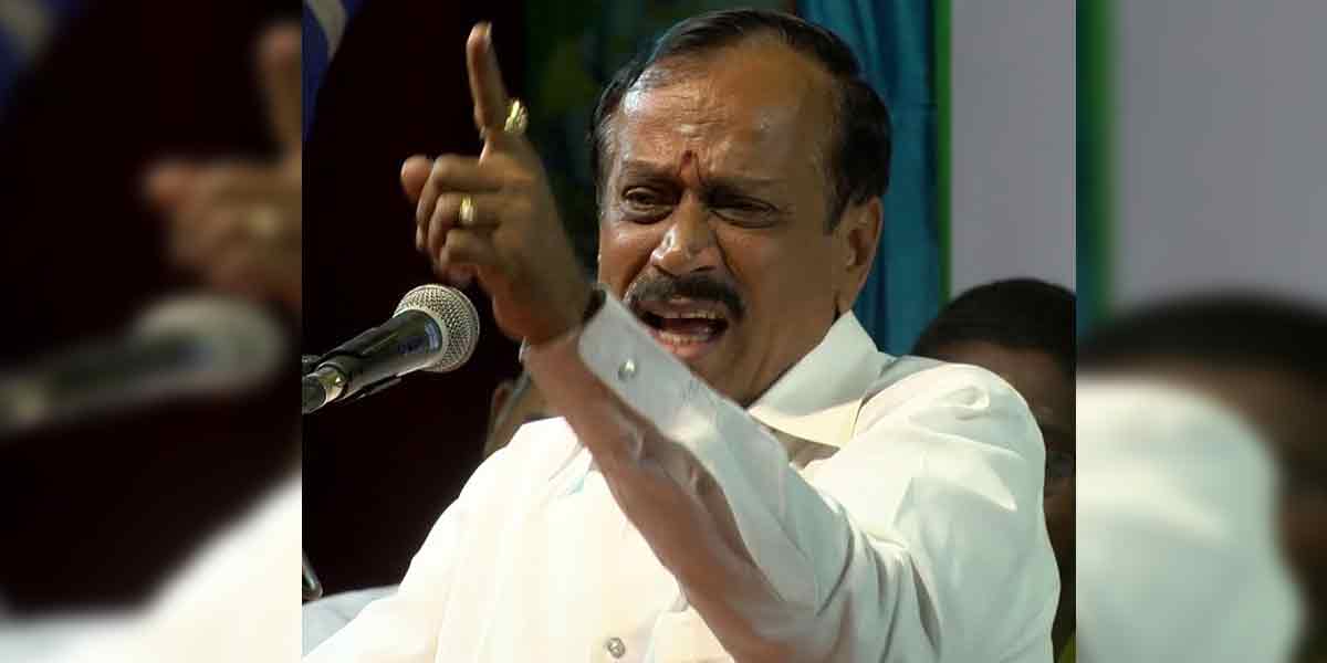 "What does a non-Tamilian seaman need to talk about here" -H.Raja Avesam