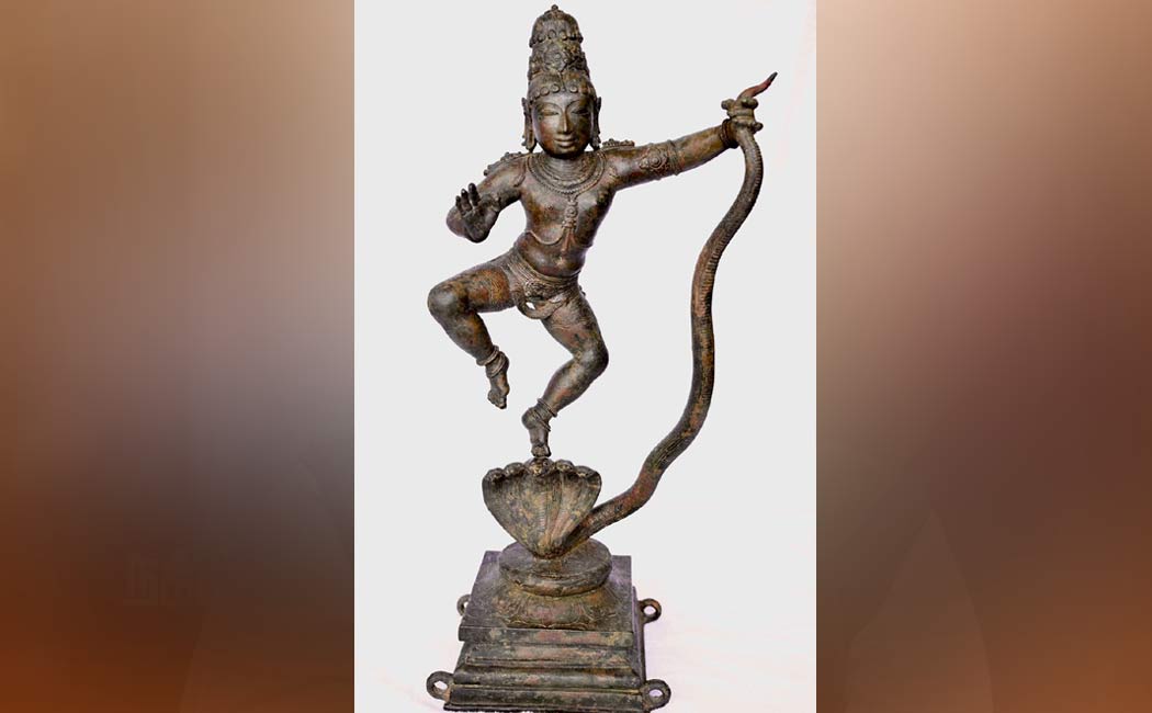 Rs. 5 Crore Kaliya Marthana Krishna Metal Statue Recovery!