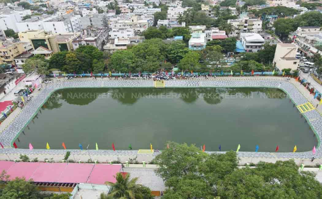 chennai kodambakkam kothandaramar temple pond opening ceremony