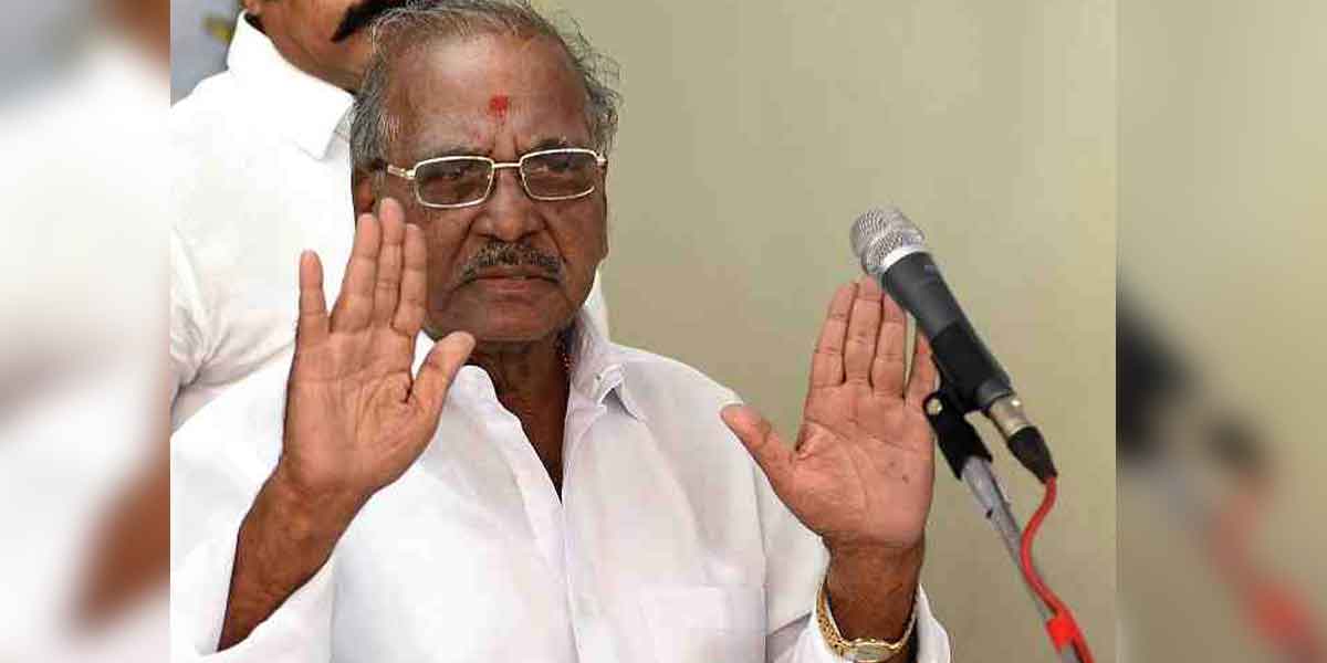 AIADMK leader Madhusudhanan passes away