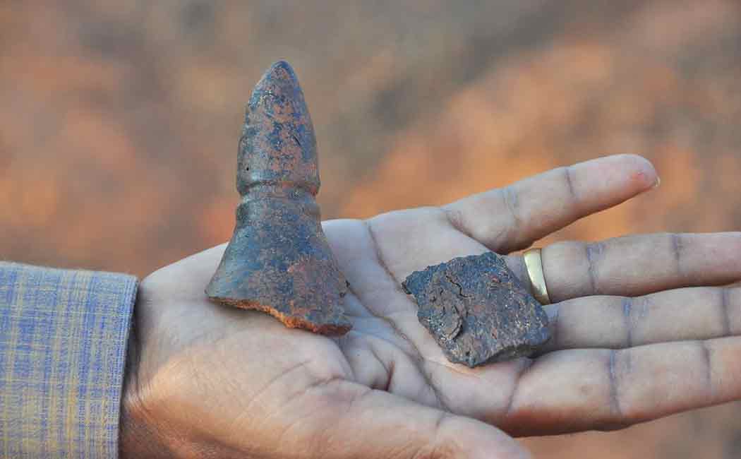 "Archaeologist is very happy to have iron remains" - Archaeologist Founder