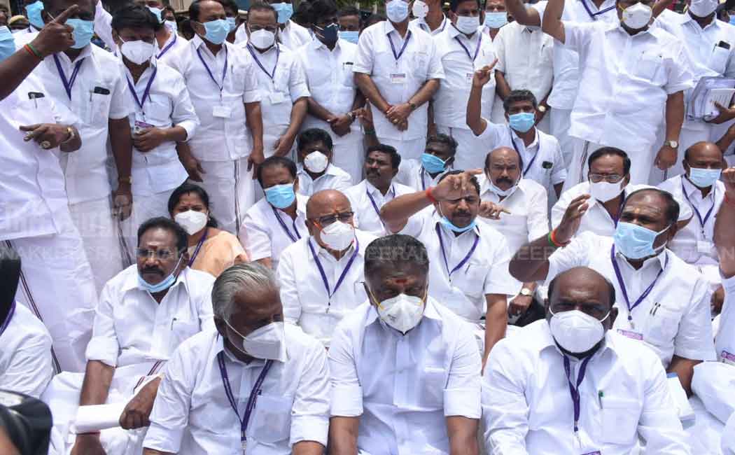 '' Everyone opposes DMK's move '' - OPS interview