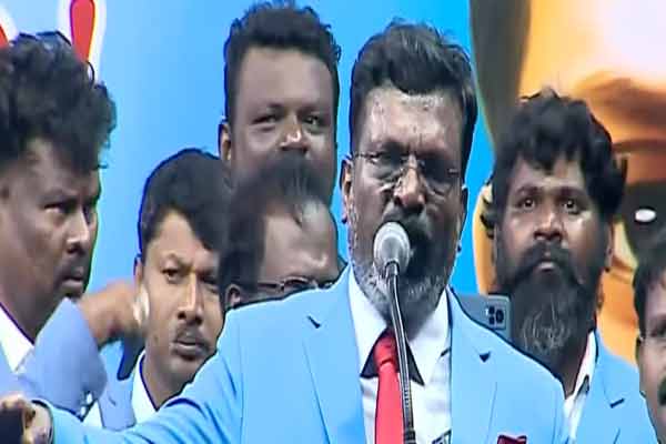thirumavalavan speech at vck rally