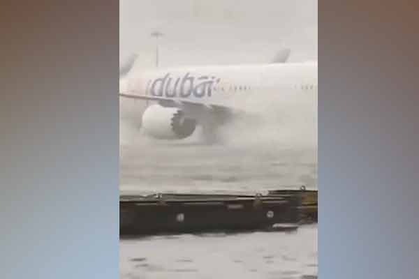 Heavy rain in Dubai Canceled flights