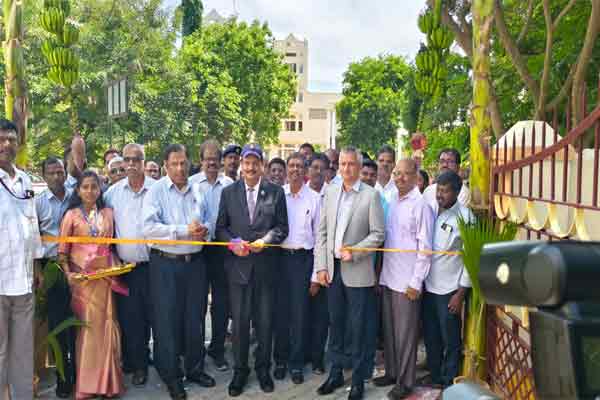 Laboratory and new road inaugurated by NLC Chairman at Annamalai University
