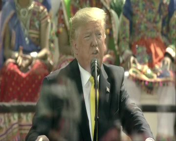 trump speech in india