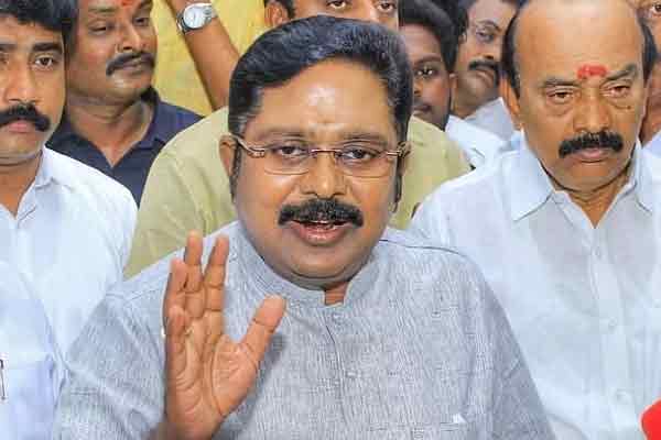 T.T.V.Dhinakaran says It is barbaric that Udayanidhi has declared a price on his head
