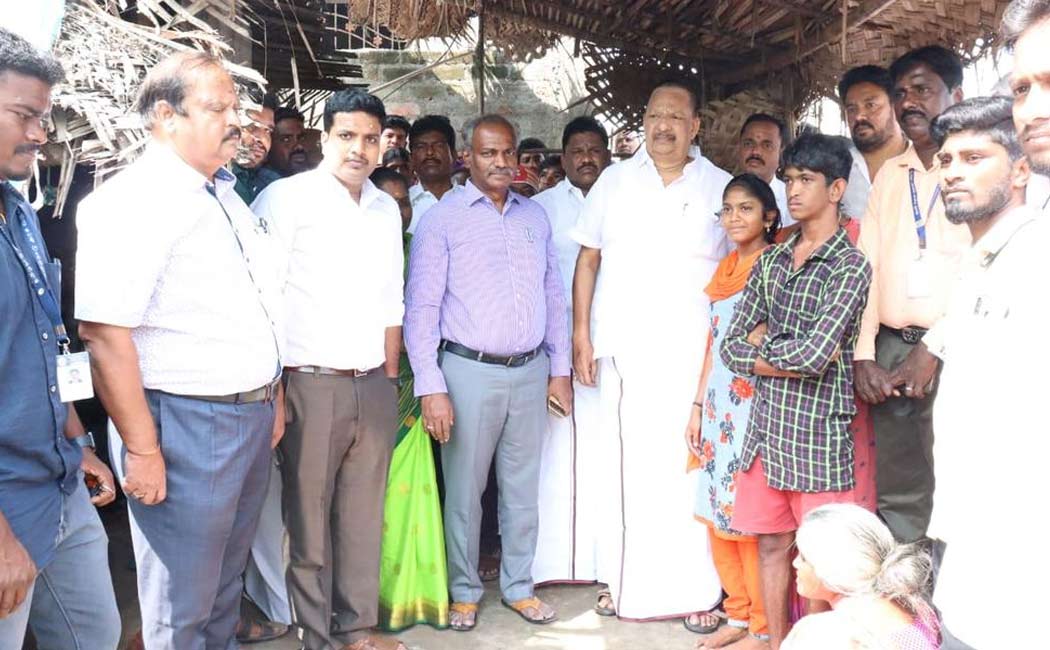 Minister Gandhi fully accepted the education expenses poor student