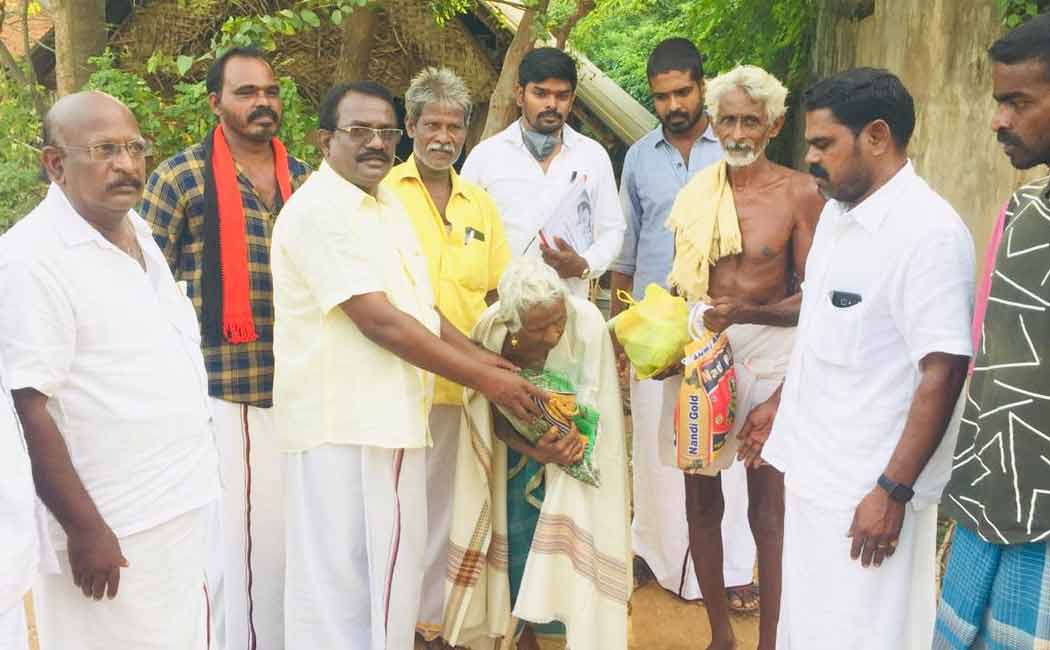 110 aged old ponni in ariyallur district