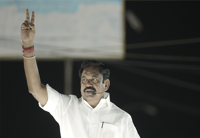 election campaign admk leader and cm edappadi palaniswami at nilgiris