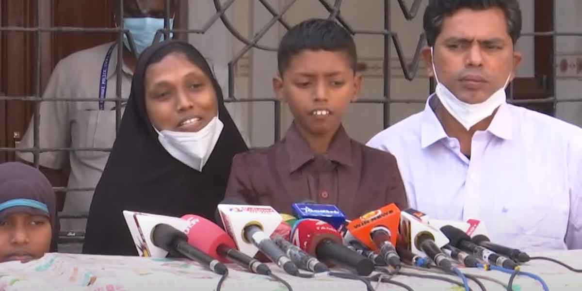 ' Madamna ennamma jatina ennamma kettirukkan '' -Boy Abdulkalam's mother