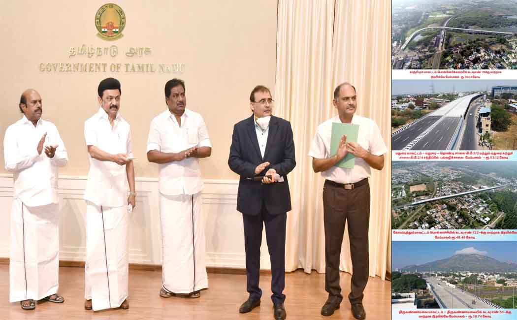 Chief Minister opens flyover at Thiruvannamalai