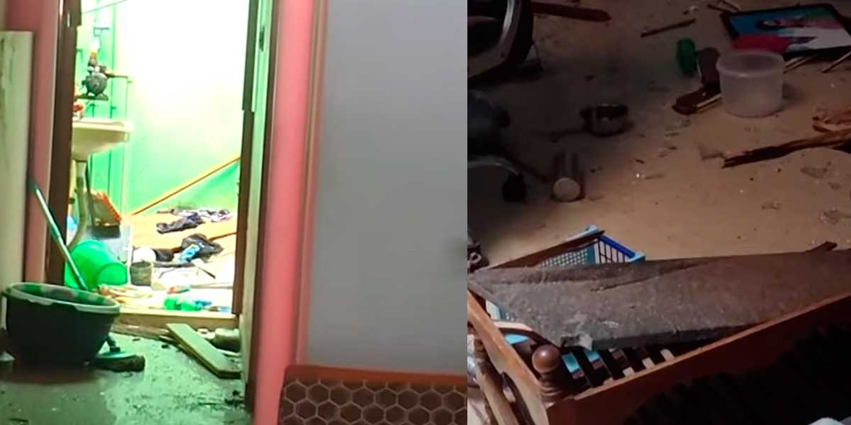 Mysterious substance exploded at home; police investigation