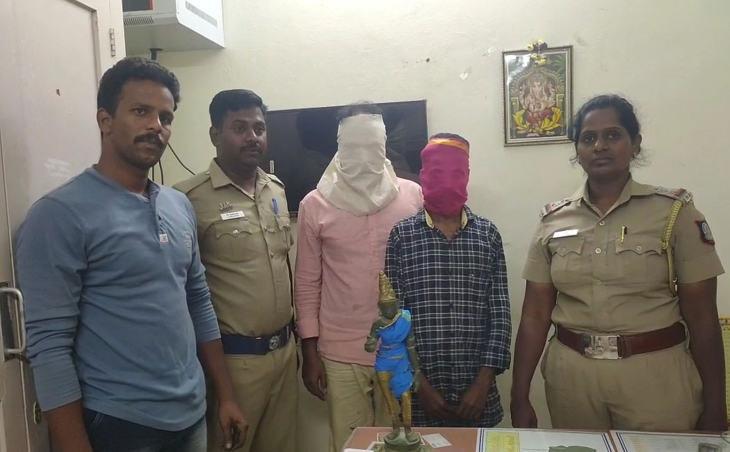Two persons arrested for kidnapping Impon idol in Vellore