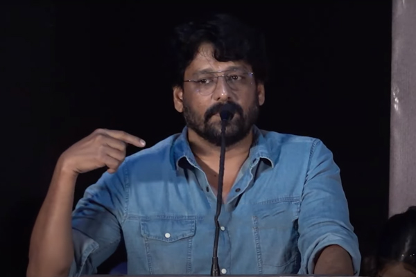 vidharth speech in anjaamai press meet