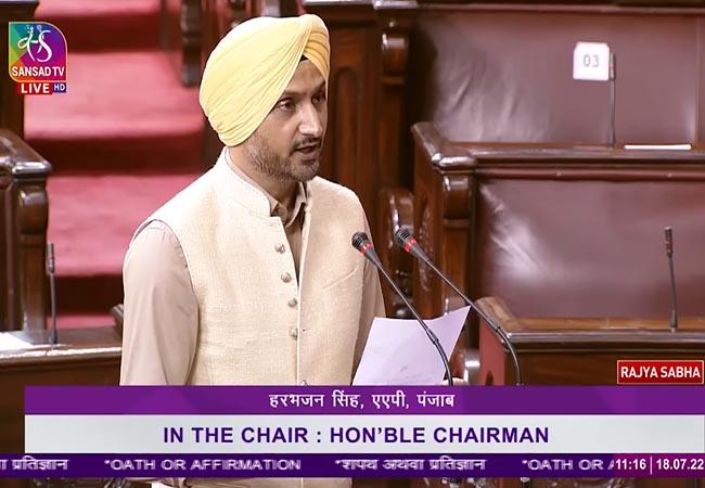 Rajya Sabha new members sworn in!