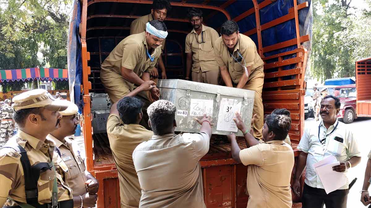 Erode by-election; 9 polling stations are tense