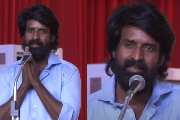 soori emotional speech in maaman pre release event in tirupur