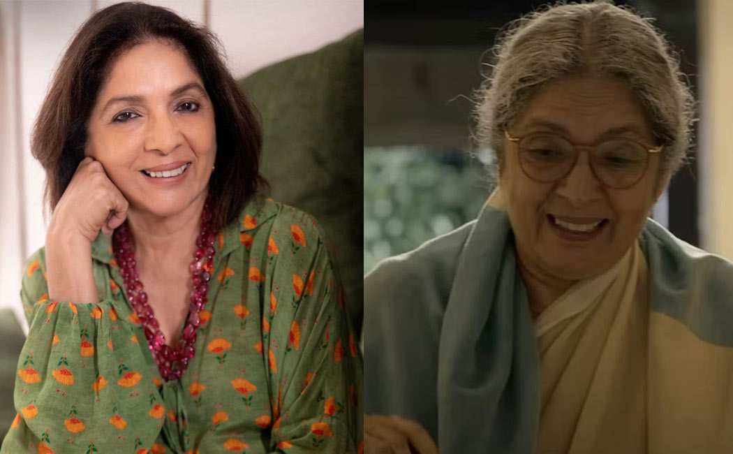 lust stories actress Neena Gupta about his first kiss in on screen