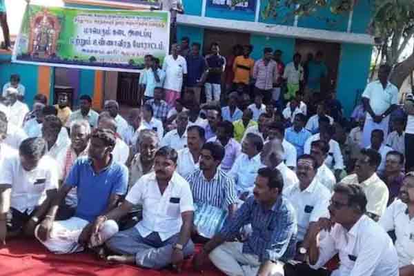hindu religious related new announcement against village people stand