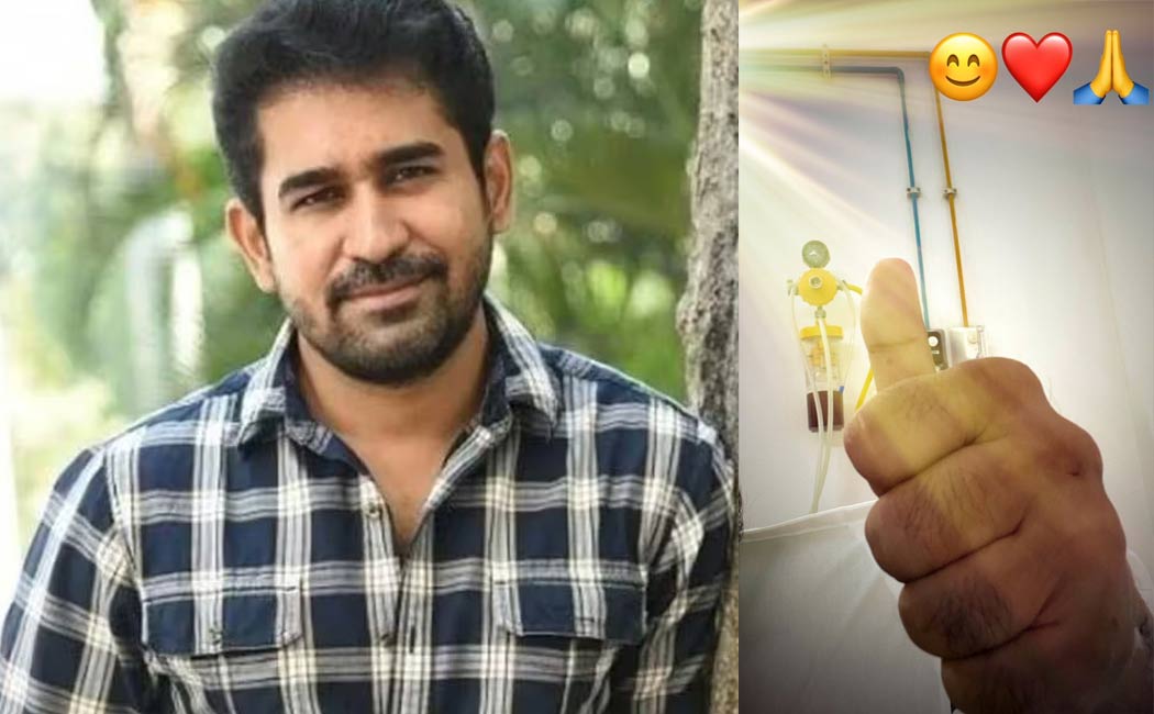 vijay antony tweet about his health condition
