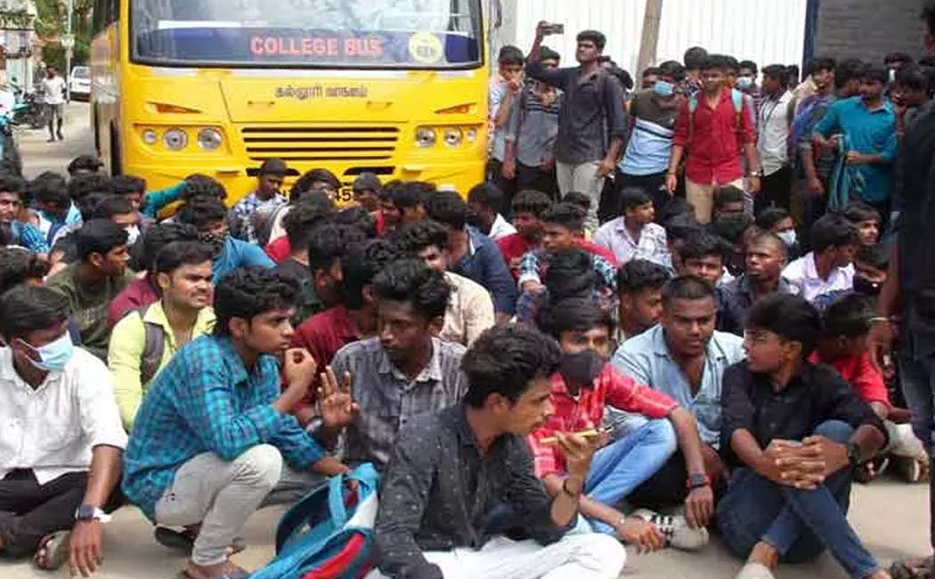 salem private college bus incident one student passed away