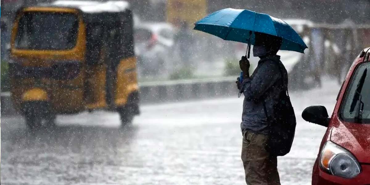 Chance of heavy rain in 10 districts