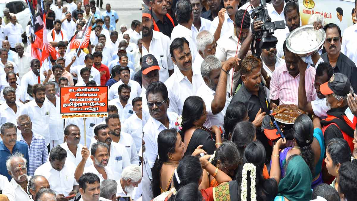 'Flower in the ear; Nellai Alva in mouth'- DMK struggle