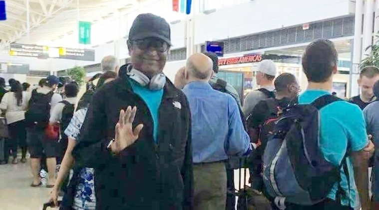 Rajini travels to America